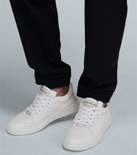 givenchy logo wing sneakers|Givenchy men's white sneakers.